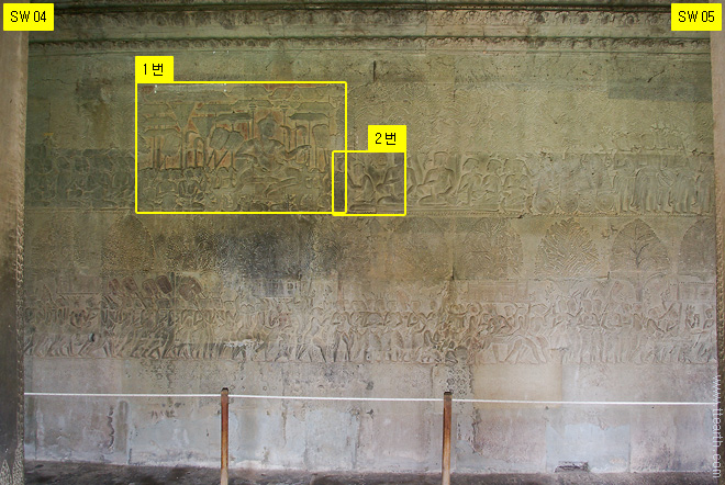 앙코르 와트, 수리야 바르만 2세 회랑, 5번째 기둥