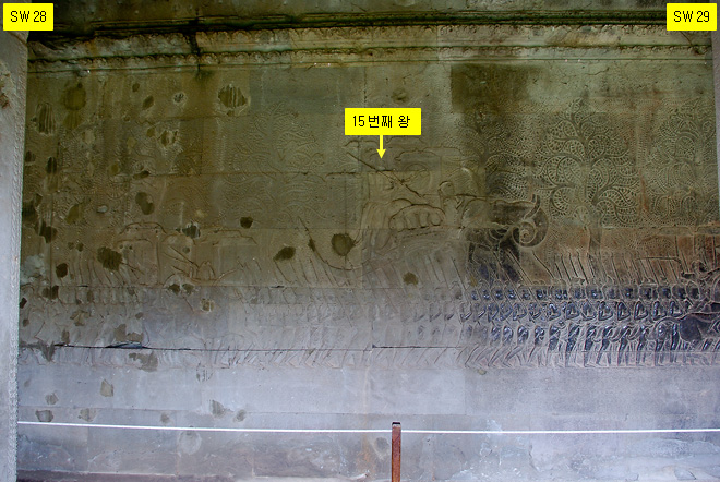 앙코르 와트, 수리야 바르만 2세 회랑, 29번째 기둥