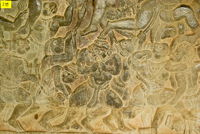 앙코르 와트, 랑카의 전투, 10번째 기둥