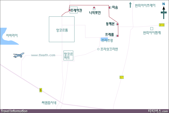 그랜드 투어 코스 지도