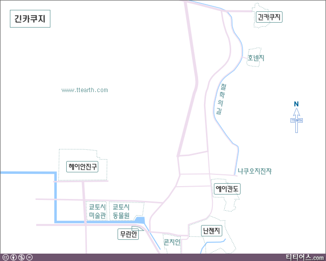 쿄토 긴카쿠지, 난젠지, 에이칸도