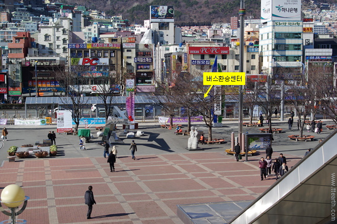 부산역, 부산역 버스 환승 센터