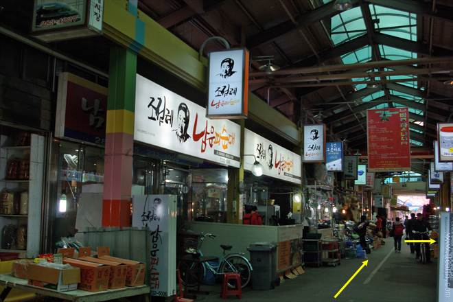 조점례 남문 피순대, 전주 남부 시장