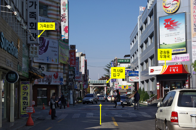 전주 객사, 경원동 우체국, 가족 회관