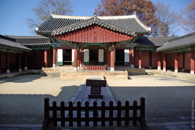 경기전, 전주 한옥 마을, 경기전 정전