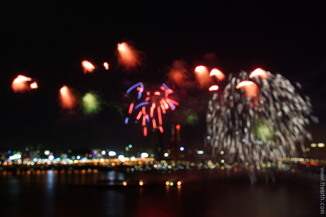 서울 세계 불꽃 축제 사진, 초점