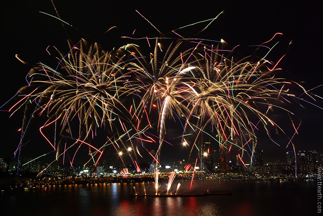 서울 세계 불꽃 축제 사진