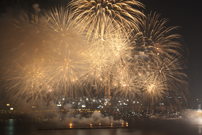 서울 세계 불꽃 축제 사진, 과다노출