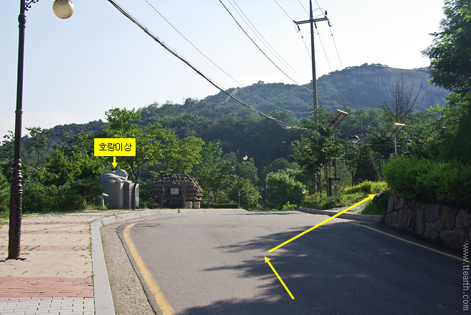 청운 공원, 호랑이상