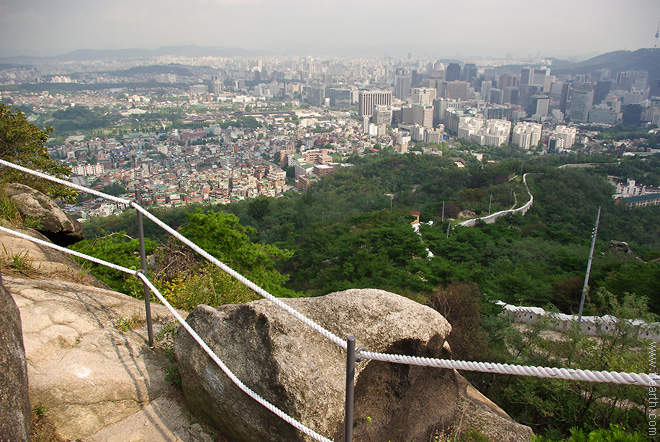 서울 성곽, 인왕산