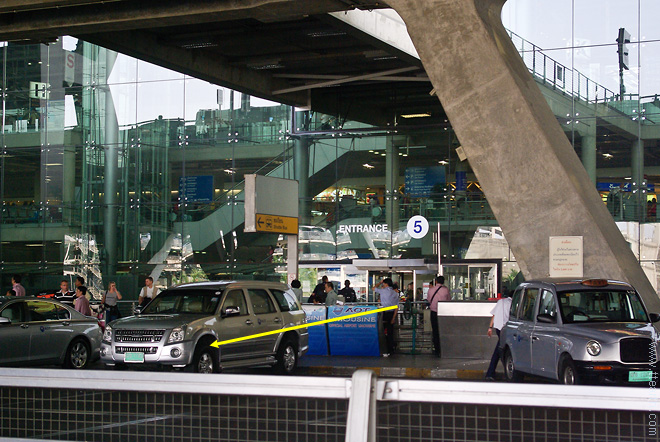 방콕 공항, 공항셔틀버스