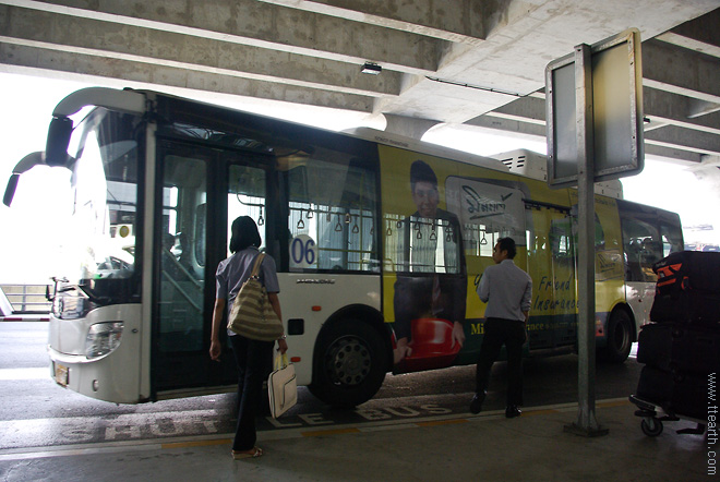 방콕 공항, 공항셔틀버스