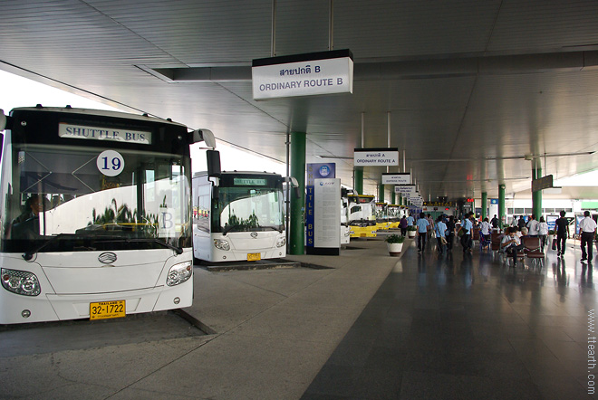 공항 버스 터미널, 공항셔틀버스